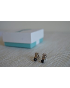 Pendientes Cariño Plata con Pieza