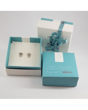 Pendientes Cariño Plata