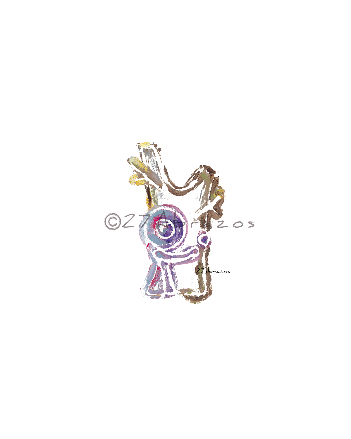 Lámina abrazo al Árbol