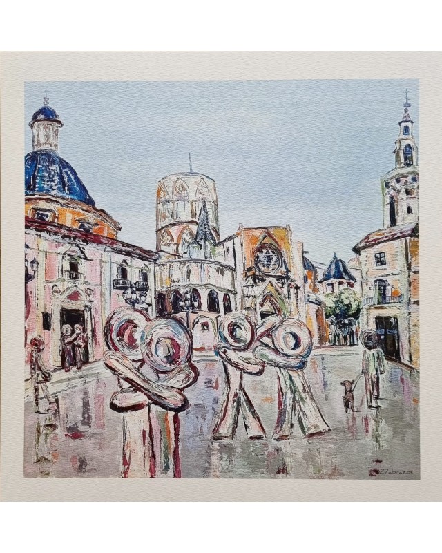 Plaza de la Virgen Valencia