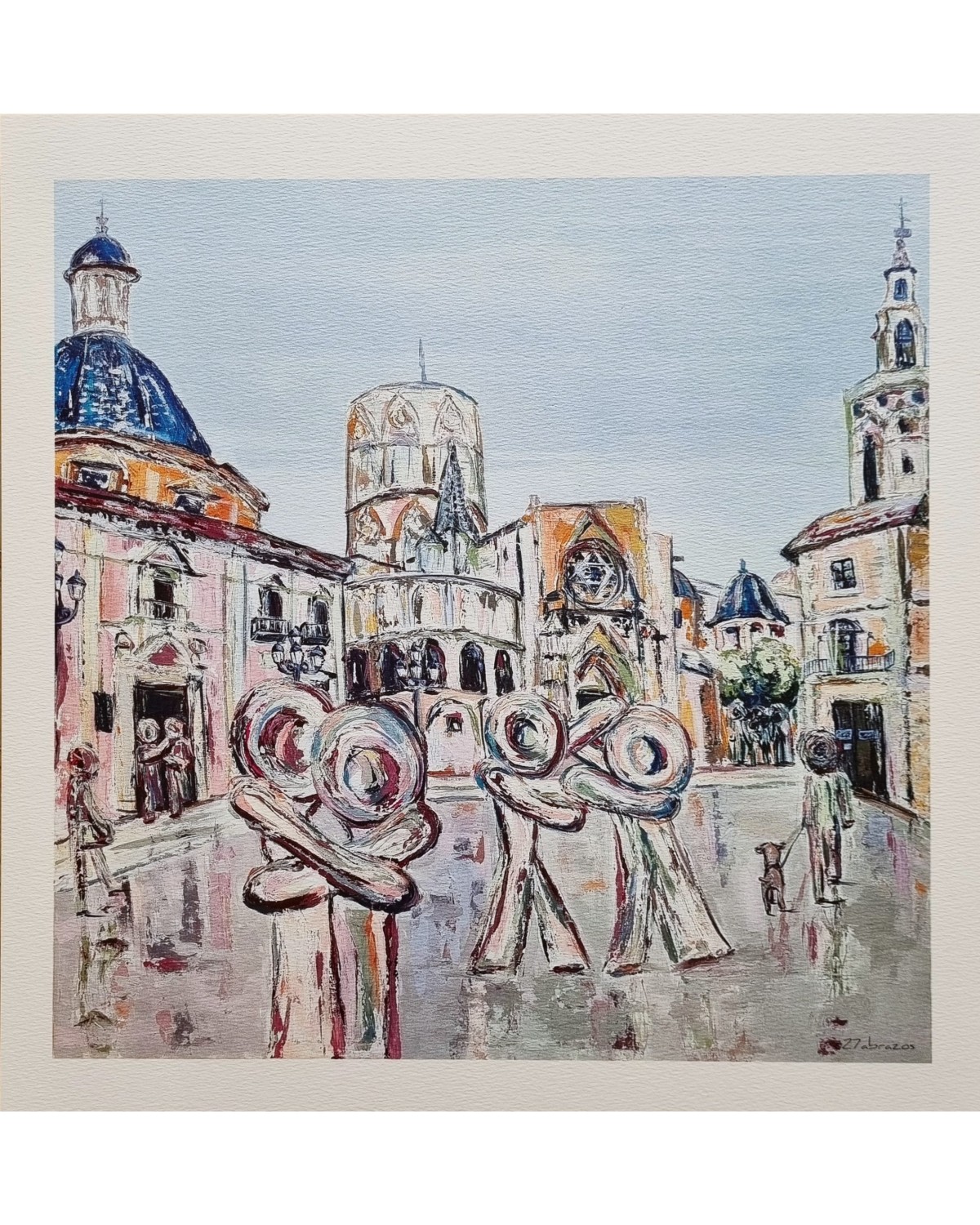 Plaza de la Virgen Valencia