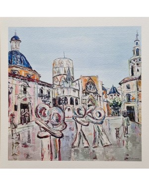 Plaza de la Virgen Valencia
