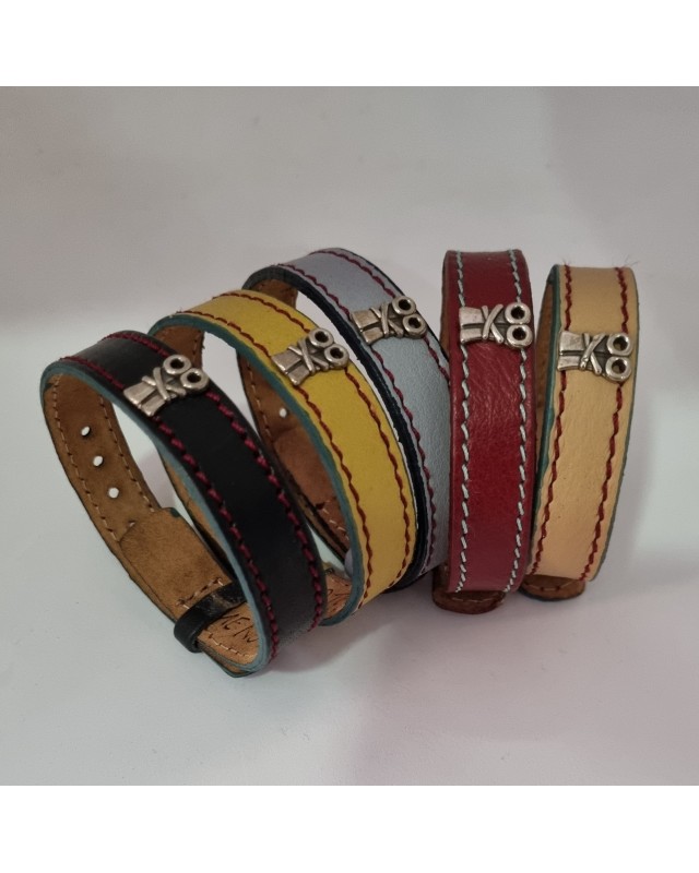 Pulsera Cariño Cuero 2023