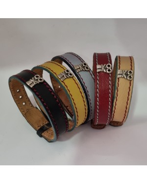 Pulsera Cariño Cuero 2023