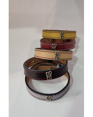 Pulsera Cariño Cuero 2023