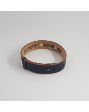 Pulsera Cariño Cuero RED
