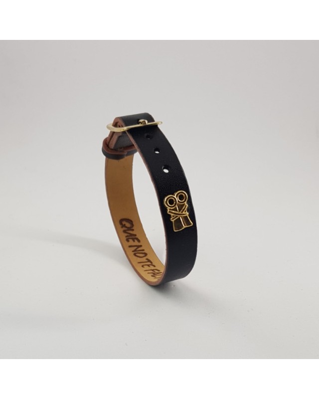 Pulsera Cariño Cuero HED