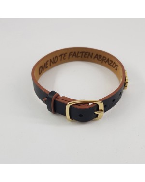 Pulsera Cariño Cuero HED