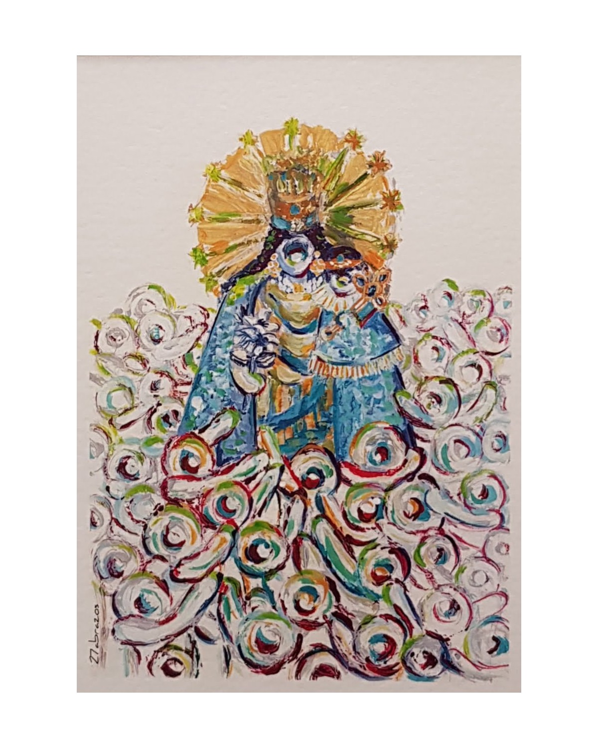 Abrazo a la Virgen de los Desamparados